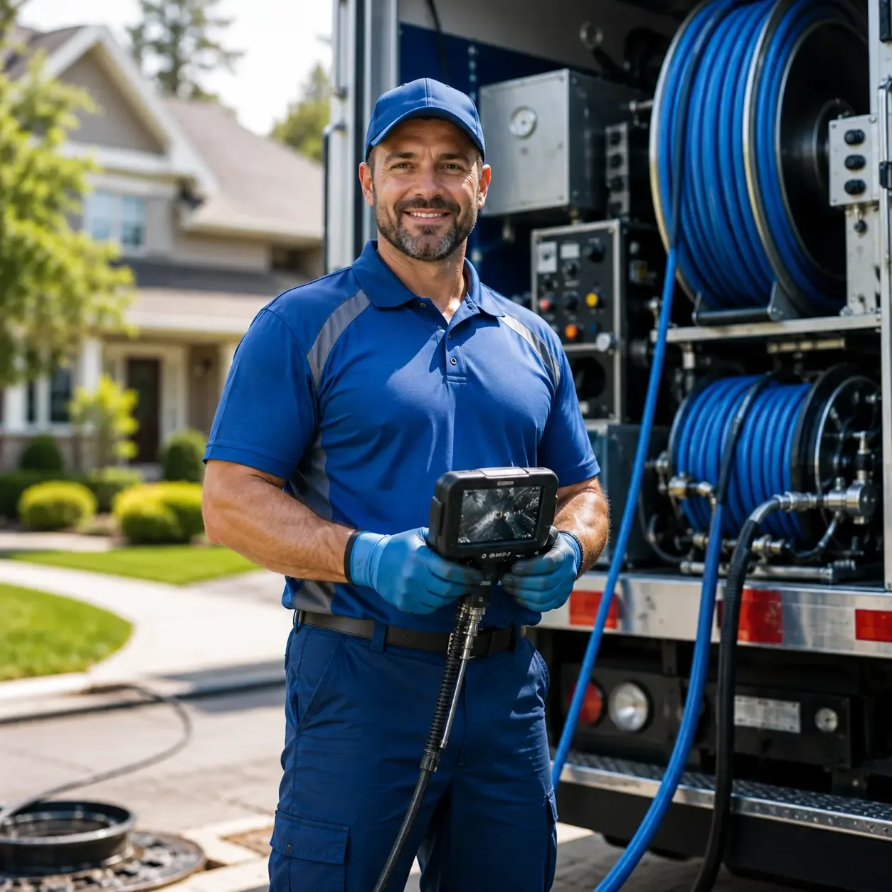 Local outdoor drain cleaning specialists in Burlington, NJ